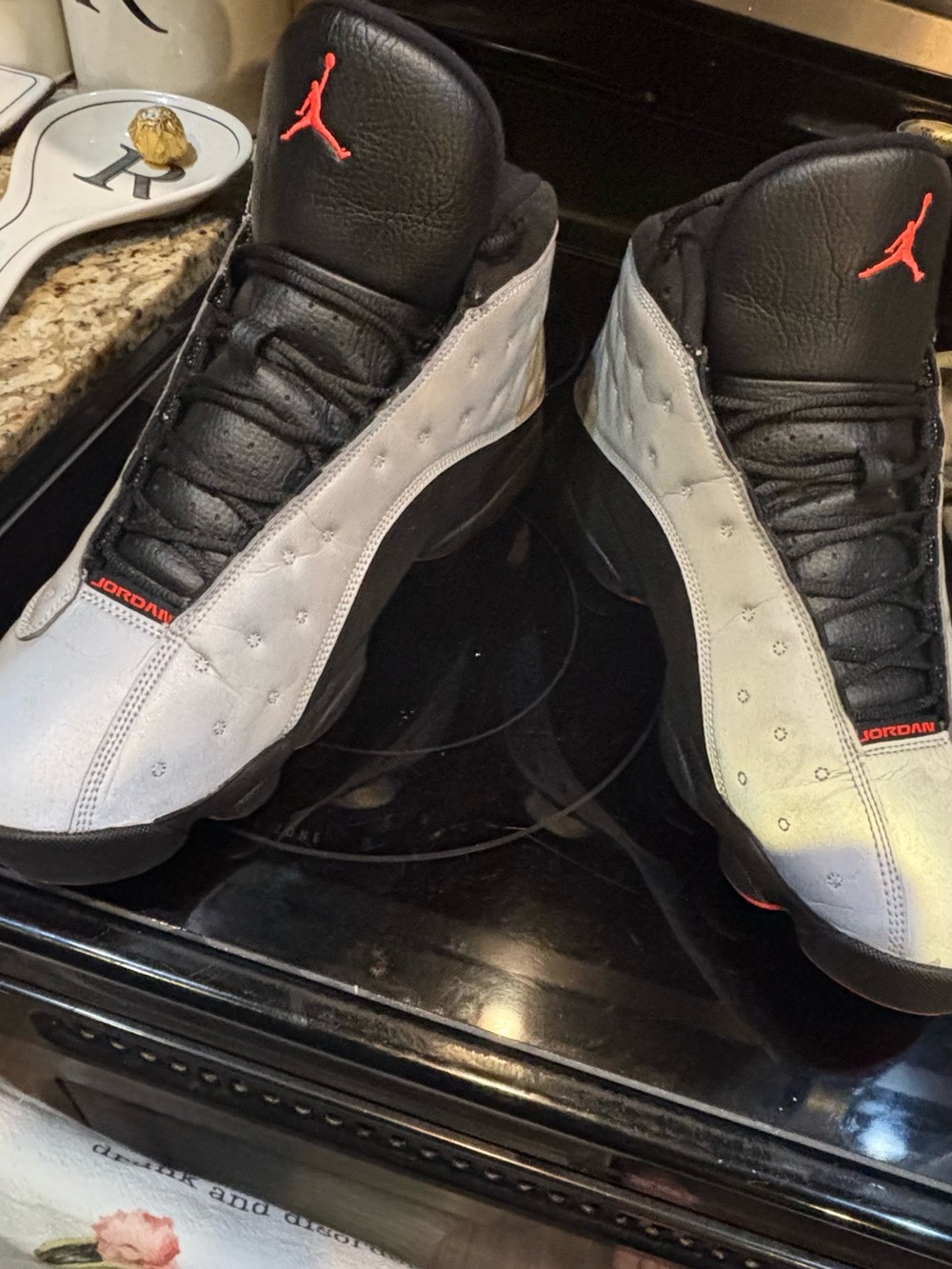 Nike Air Jordan 13 Retro Reflective Silver Infrared 23 696298-023 Size 11.5 - Picture 12 of 14